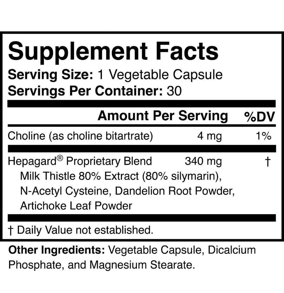 Hepagard - Natural Liver Support Supplement
